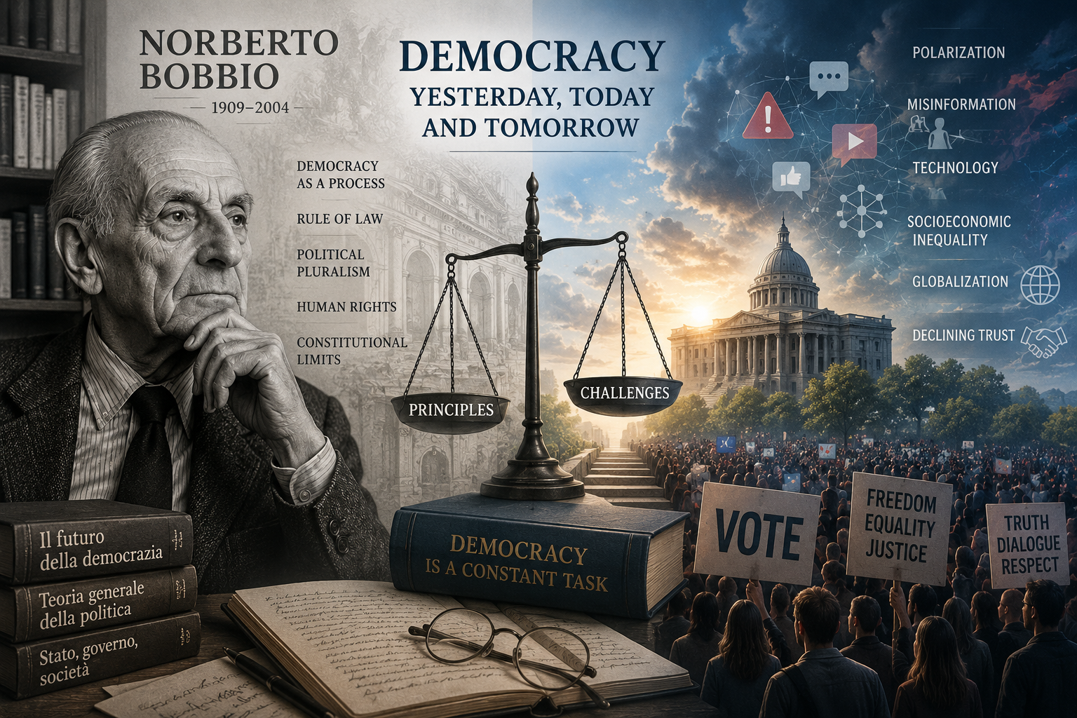 Norberto Bobbio and the Future of Democracy: Revisiting His Vision in the Twenty-First Century