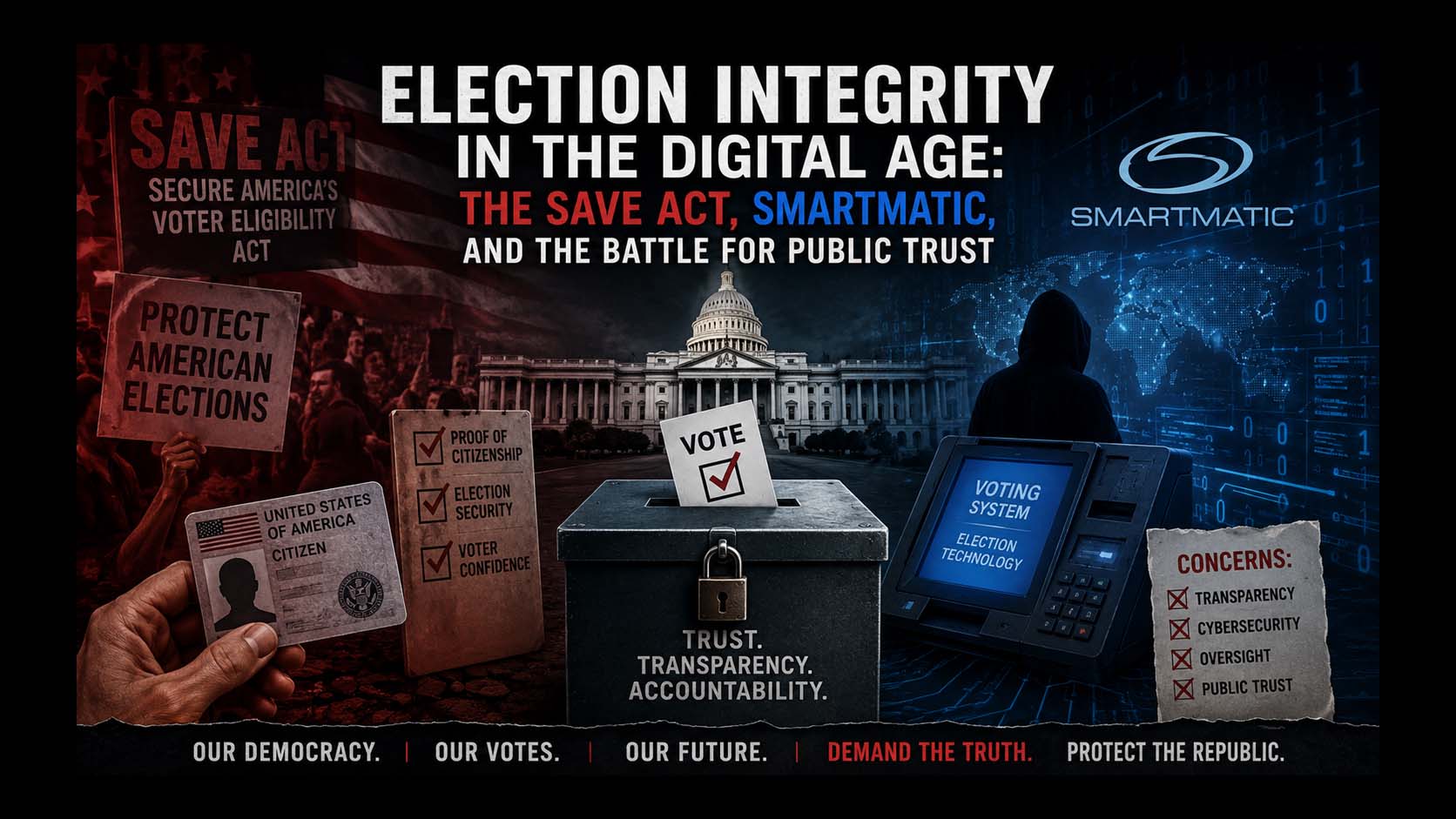 Election Integrity in the Digital Age: The SAVE Act, Smartmatic, and the Battle for Public Trust