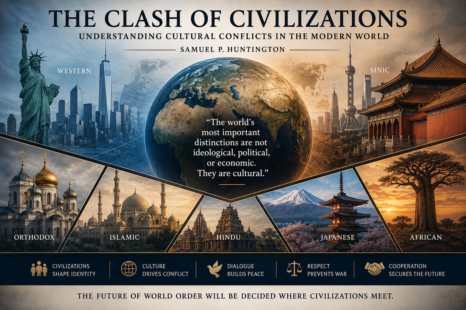 Samuel Huntington and the Clash of Civilizations: Understanding Cultural Conflict in the Twenty-First Century